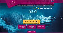 Desktop Screenshot of haloleisure.org.uk